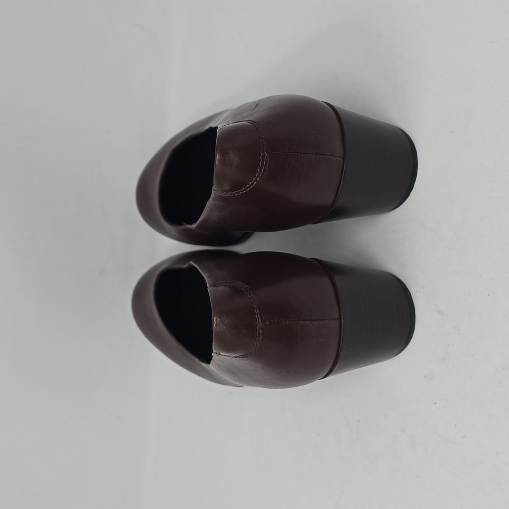 Ecco Dress Classic 35 Low Pump Brown Leather Women's Size 9 - Picture 4 of 6